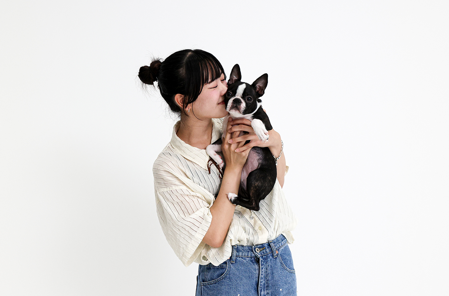 お犬さま写真館での撮影シーン12